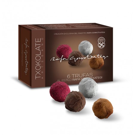 Rafa Gorrotxategi´s style 6 chocolate truffles
