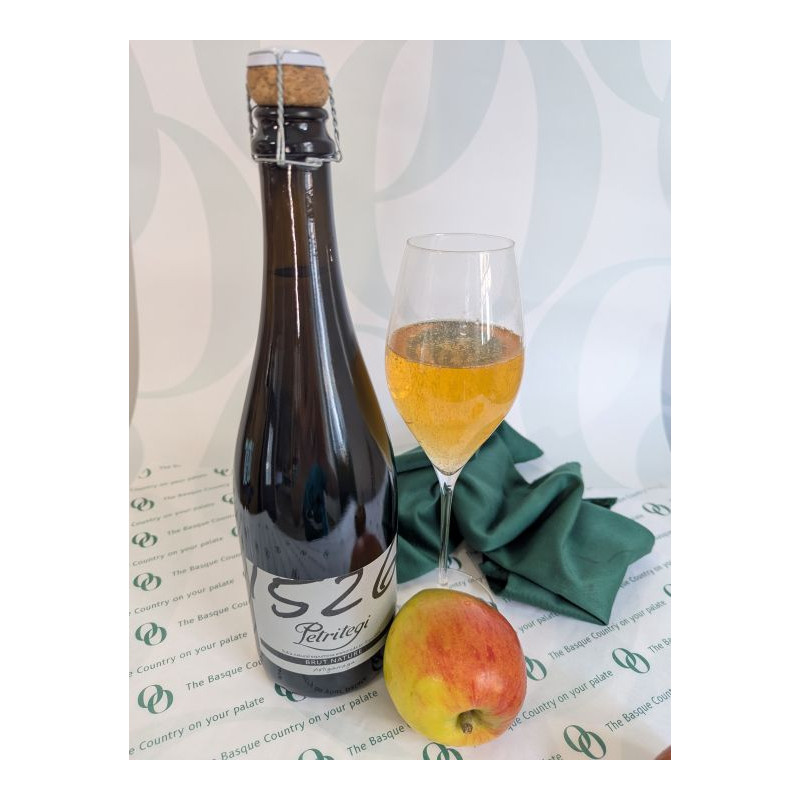 1526 Brut Nature Sparkling Cider 75cl by Petritegi