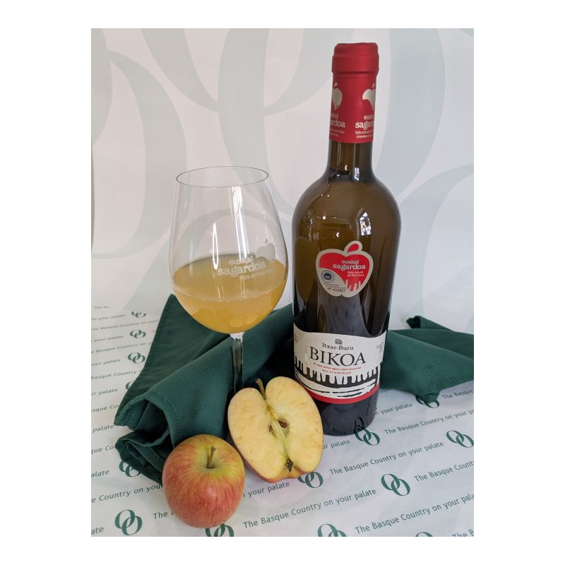 Bikoa Bi-varietal Cider 75cl by Itxasburu
