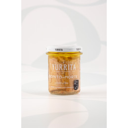 Loins of Bonito del Norte in Olive Oil 190g jar by Yurrita