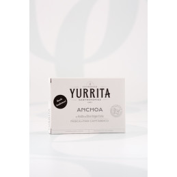 Traditional Anchovy Fillets with Skin in EVOO* 80g by Yurrita
