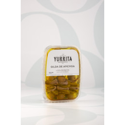 Gildas Pintxos, 5 in a tray by Yurrita