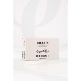 Squids in Black Ink Sauce 111g tin by Yurrita