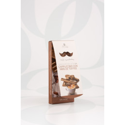 Cappuccino with Toffee Nibs 32% Milk Chocolate Rafa Gorrotxategi